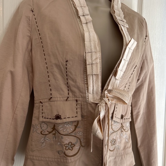 NWOT Ceres Embroidered Jacket - Picture 2 of 9